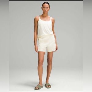 🍋Women’s Lululemon Stretch Woven Relaxed-Fit High-Rise Short 4" Sundance size L🍋